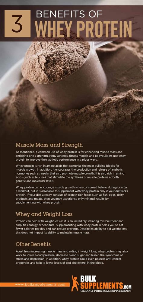 3 Whey Protein Benefits & How to Use It