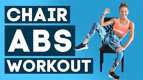 10 Min Chair Abs Workout | Seated Six Pack Routine (WORKS LIKE MAGIC!) - YouTube