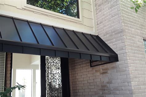 Residential Metal Awning - Custom Fabricated and Installed