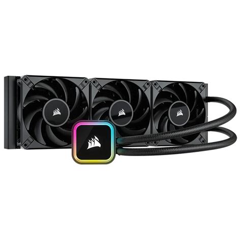 Corsair iCUE H150i ELITE 360mm RGB AIO Liquid CPU Cooler Black - Umart.com.au