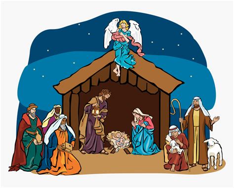 clipart nativity scene - Clip Art Library