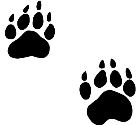 Paw Prints Clipart