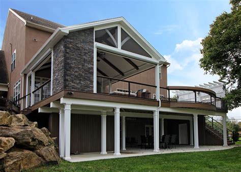 Covered Back Porch Ideas & Designs | Chester & Lancaster County PA | Deck designs backyard, Back ...