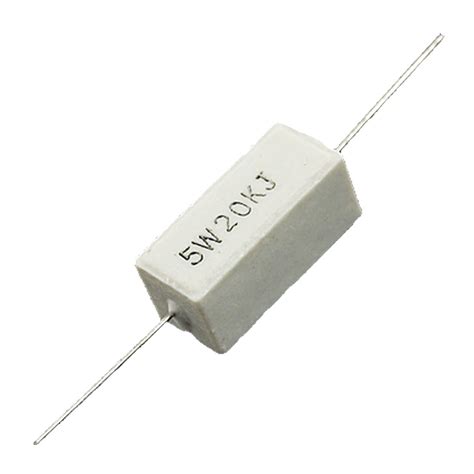 $2.99 - 5W 20K Ohm Power Resistor - Tinkersphere