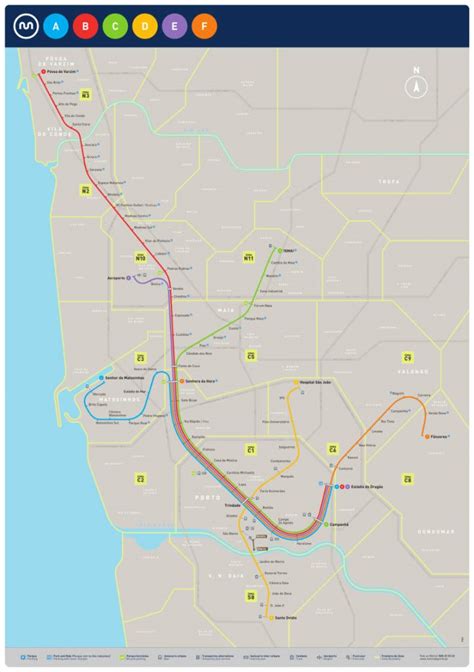 Plano de Metro de Oporto ¡Fotos y Guía Actualizada! 【2020】