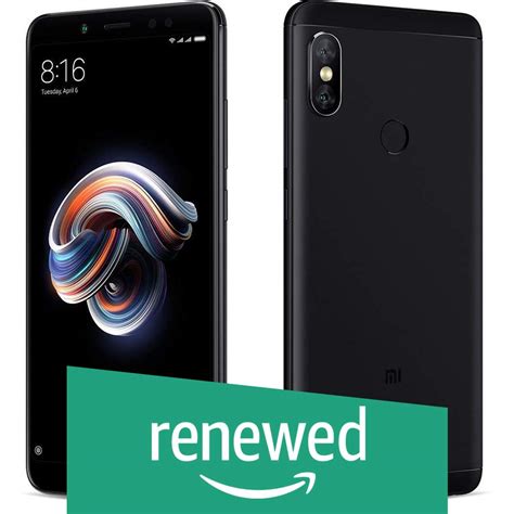 (Renewed) Redmi Note 5 Pro (Black) : Amazon.in: Electronics