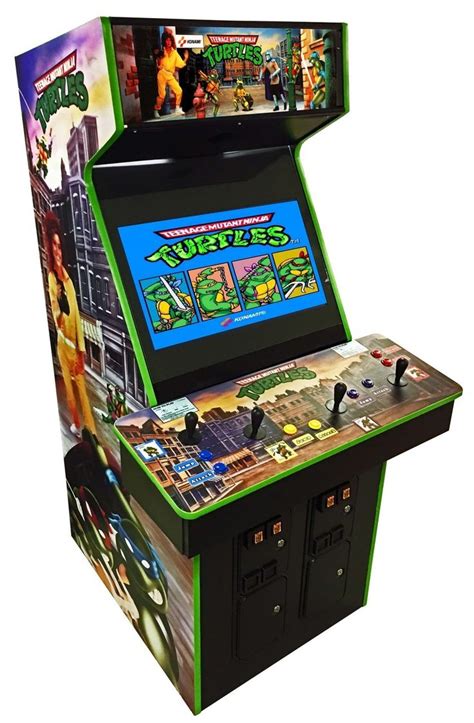 Teenage Mutant Ninja Turtles Arcade Video Game | Arcade games, Arcade, Retro arcade games