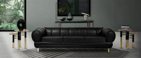 Enhance Your Living Room Decor with Outstanding Black Leather Sofas | Paris Design Agenda