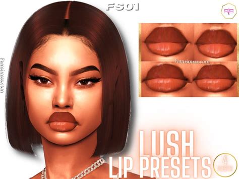 FAMSIMSSS | Lush lips, Sims 4 cc makeup, Makeup cc