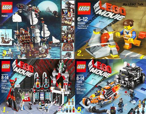 The LEGO Movie sets and their price 3 years after the movie debut - My Lego Talk