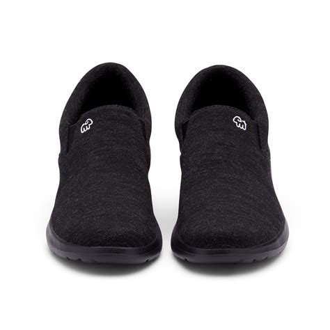 Women's Slip-Ons Black/Black – Merinos