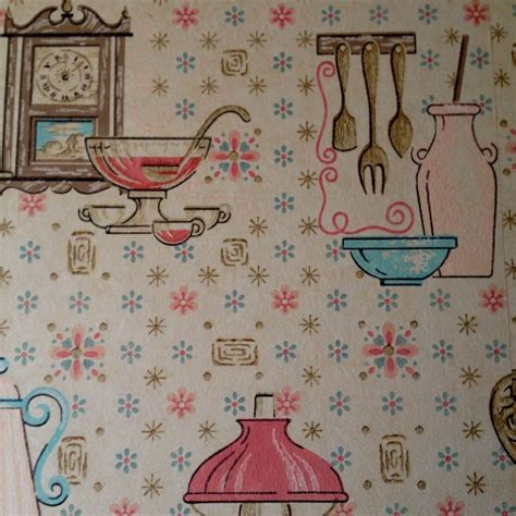 Pin by EPiC on GRAPHICS//PATTERN PLAY | Kitchen wallpaper, Wallpaper cabinets, Vintage cottage