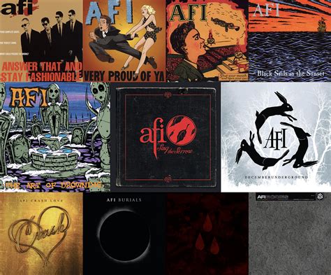 Ranking Every AFI Album