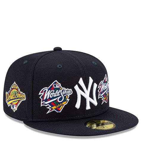 NEW ERA CAPS New York Yankees 27x World Series Champions 59Fifty Fitted Hat 60180943 - Shiekh