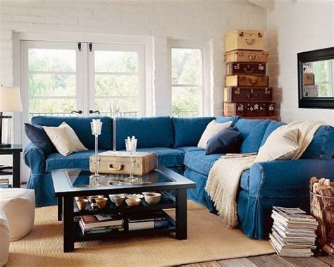 Denim Living Room Furniture - Ideas on Foter