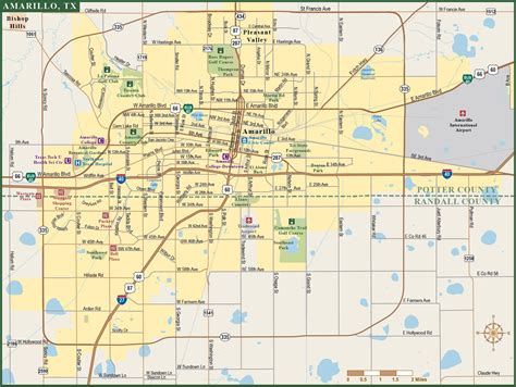 Amarillo Map Of Texas | Business Ideas 2013 - Printable Map Of Amarillo Tx | Printable Maps