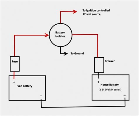 12v Battery Isolator Switch Wiring Diagram