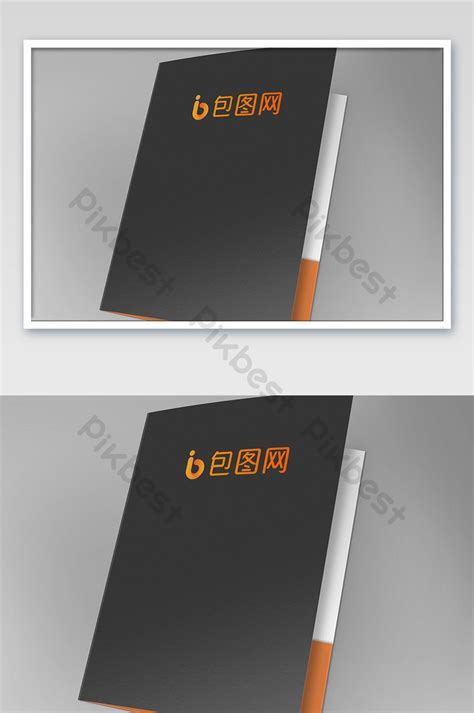 Black cover business book mockup | PSD Free Download - Pikbest