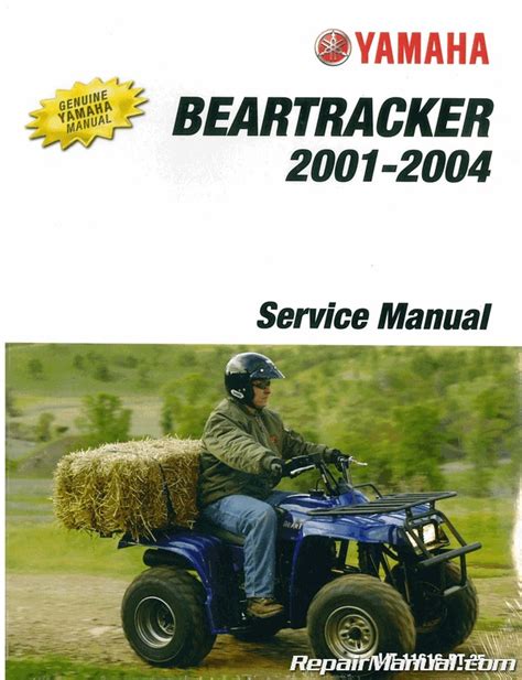 2001-2004 Yamaha YFM250 Beartracker ATV Service Manual