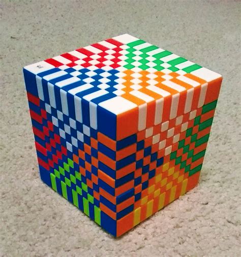 Superflip pattern on 11x11 Rubik's Cube : r/Cubers