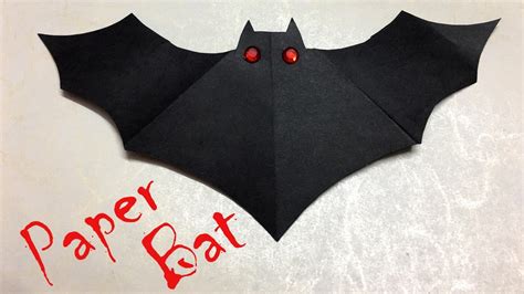 DIY: Halloween Decorations | Paper Bat | Easy Crafts for Kids ...