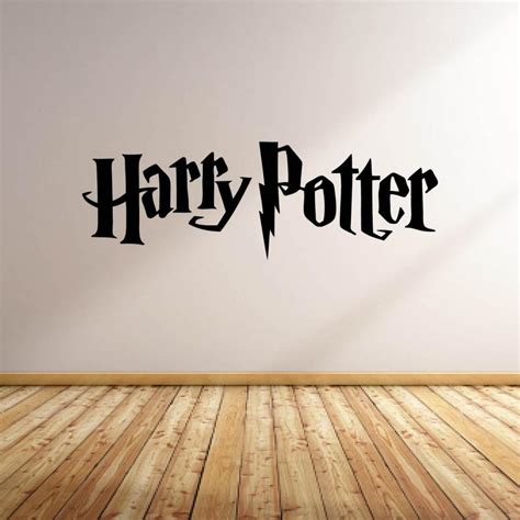 Vinyl Wall Word Decal - Harry Potter Logo - Harry Potter - Home Goods - Car Decal - Wall Decal ...