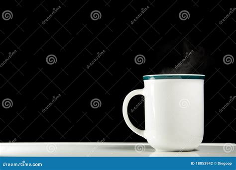 Coffee Cup With Steam Stock Photography - Image: 18053942