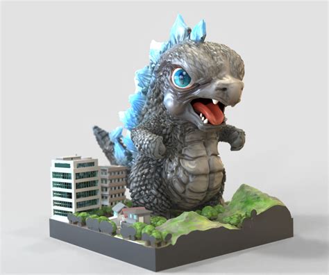 Godzilla 2022 Toys Chibi