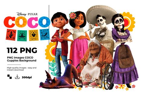 Coco Disney, Coco Disney PNG, Coco Disney characters, Coco Disney ...