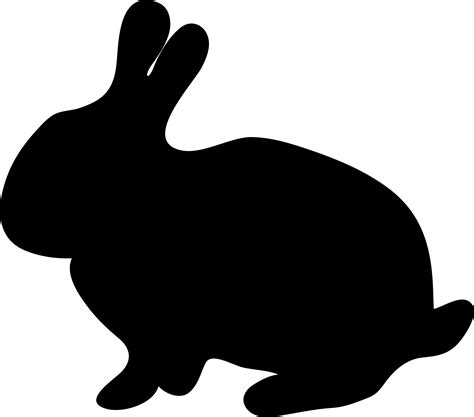 Rabbit Silhouette Cliparts | Free download on ClipArtMag