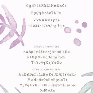 Greek Font, Typeface, Handwritten Font, Hand Lettered Font, Invitation ...