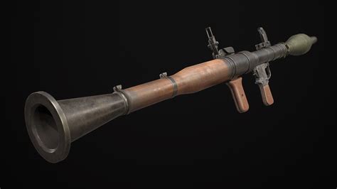 3D model RPG-7 VR / AR / low-poly | CGTrader