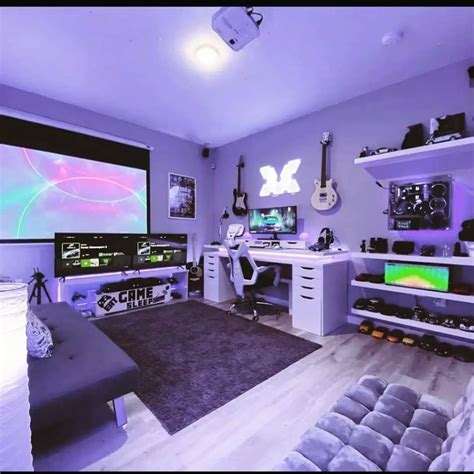 gamer room - Google Search | Small game rooms, Game room decor, Gamer bedroom