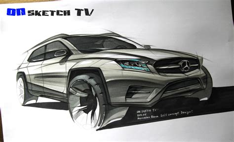 Suv Sketch at PaintingValley.com | Explore collection of Suv Sketch