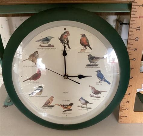 Bird clock | Live and Online Auctions on HiBid.com