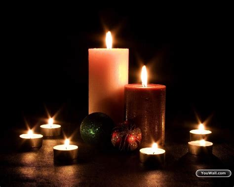 Christmas Candle Wallpapers - Wallpaper Cave