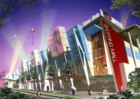 Proposed Shopping Mall Architectural Design