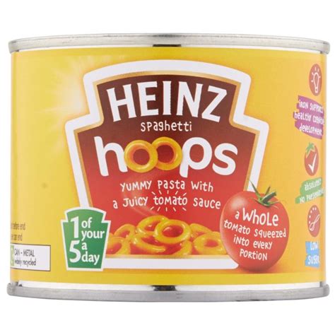 HEINZ SPAGHETTI HOOPS 205G