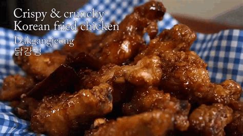 Crispy And Crunchy Korean Fried Chicken Maangchi GIF - Crispy And Crunchy Korean Fried Chicken ...