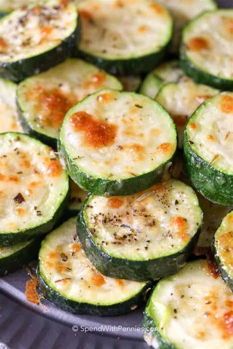 Easy Baked Zucchini - Spend With Pennies