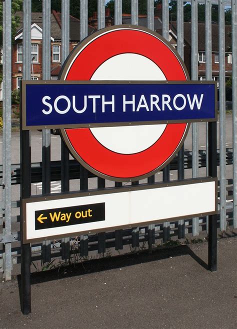 South Harrow London Underground Station | London underground stations, London underground train ...