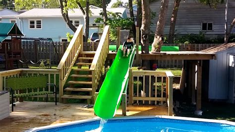 How To Build A Water Slide In Your Backyard - Backyard Ideas