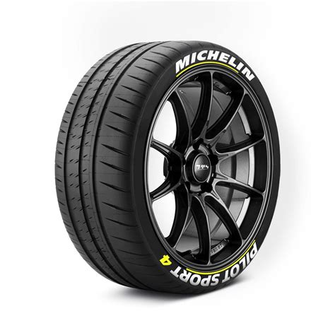 MICHELIN Pilot Sport 4 Tyre Stickers – Tyre Wall Stickers