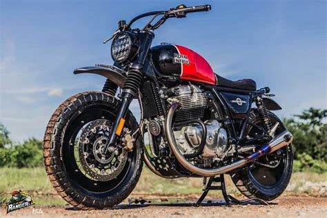 This Custom Royal Enfield Interceptor 650 Looks Rugged & Off-Road Ready