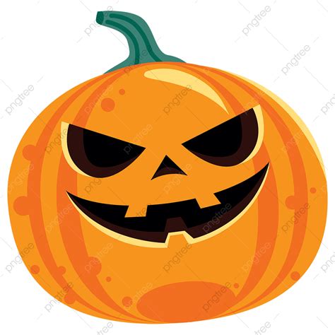 Halloween Horror Jack O Lantern Cartoon, Pumpkin, Halloween, Cartoon ...