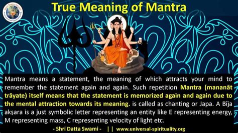 The true meaning of mantra | Spirituality