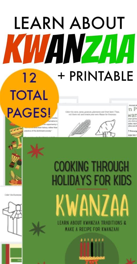 28 Fun Kwanzaa For Kids Activities (Celebrating Holidays) | Kwanzaa principles, Kwanzaa, Kwanzaa ...