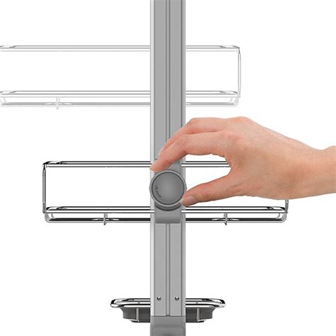 adjustable shower caddy - simplehuman