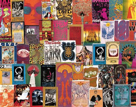 Classic Rock Concert Poster Collage 3 Digital Art by Doug Siegel - Fine Art America