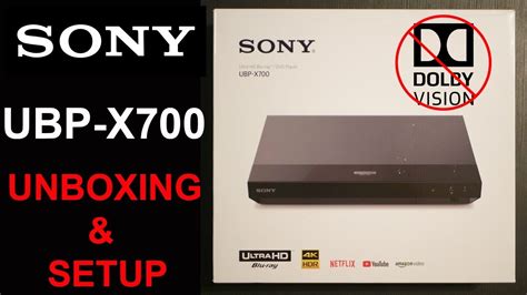 Sony Ubp X700 Review - Dear Adam Smith